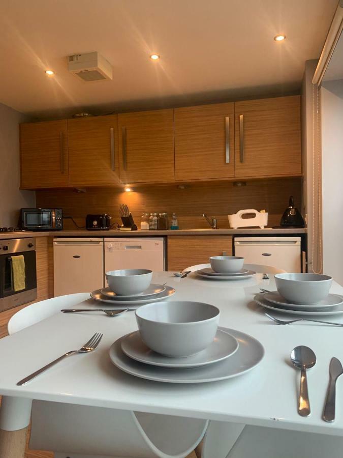 Merchant City Modern 1 Bed Executive Flat Glasgow Eksteriør billede